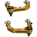 FR SPORT KINETIK XL upper control arm kit in gold for Toyota 4Runner 2003-2024 and FJ Cruiser 2007-2014, focus on suspension components.