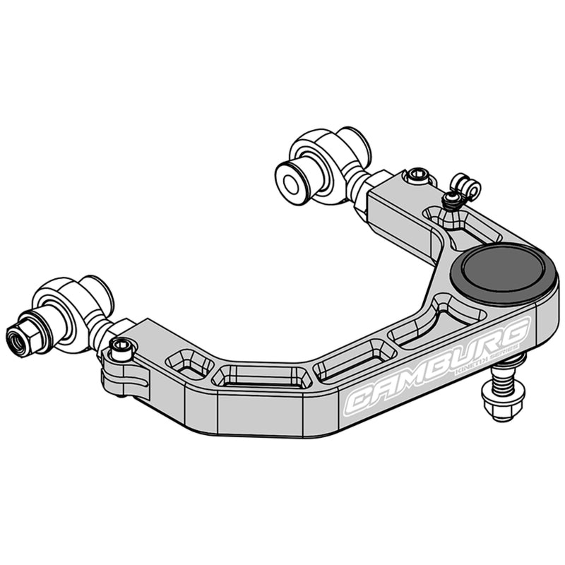 FR SPORT KINETIK V2 Billet Uniball Upper Arms suspension control arm kit for Toyota Tacoma, 4-Runner, and FJ Cruiser models.