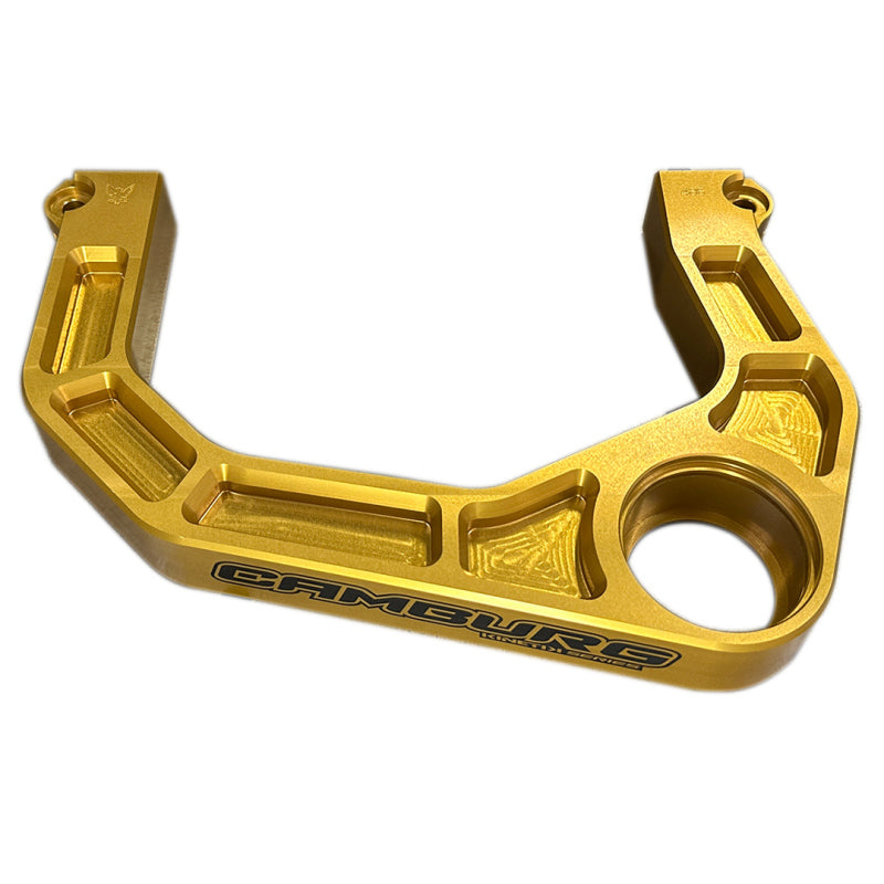 FR SPORT KINETIK V2 Billet Uniball Upper Arms suspension control arm kit for Toyota Tacoma, 4-Runner, and FJ Cruiser in gold