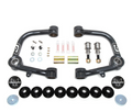 FR SPORT Camburg suspension control arm kit with 1.25-inch uniball upper arms and covers for Toyota Tacoma, 4Runner, FJ models.