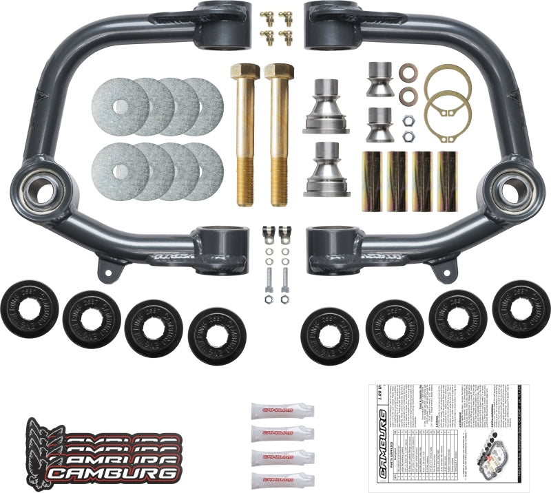 FR SPORT Camburg Toyota Tundra 2000-2006 1-inch performance uniball upper control arm kit for 2WD and 4WD models.