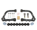 FR SPORT Camburg Toyota Tundra 2007-2021 suspension control arm kit with 1.5-inch performance uniball upper arms, front view.
