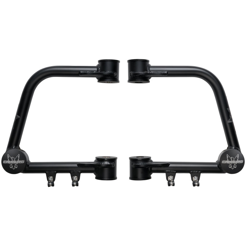FR SPORT Camburg Toyota Tundra 2007-2021 suspension control arm kit with X-Joint upper arms, for 2WD and 4WD models.