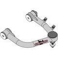FR SPORT Camburg Toyota Tundra 22-23 suspension control arm kit with 1.25-inch performance uniball upper arms and covers installed.