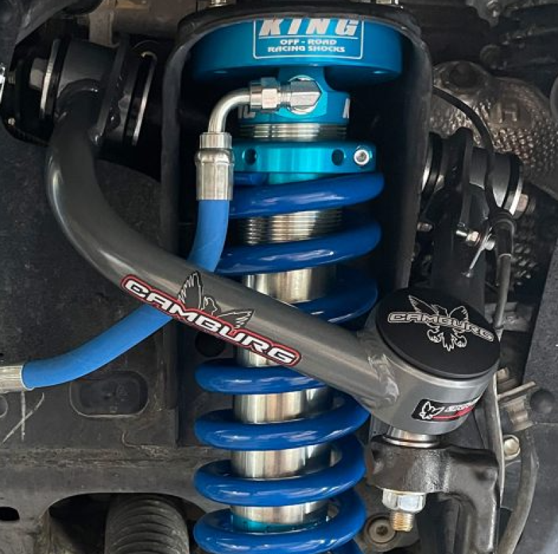 FR SPORT Camburg Toyota Tundra 2WD/4WD 2022-23 suspension control arm kit with 1.25-inch uniball upper arms and covers.