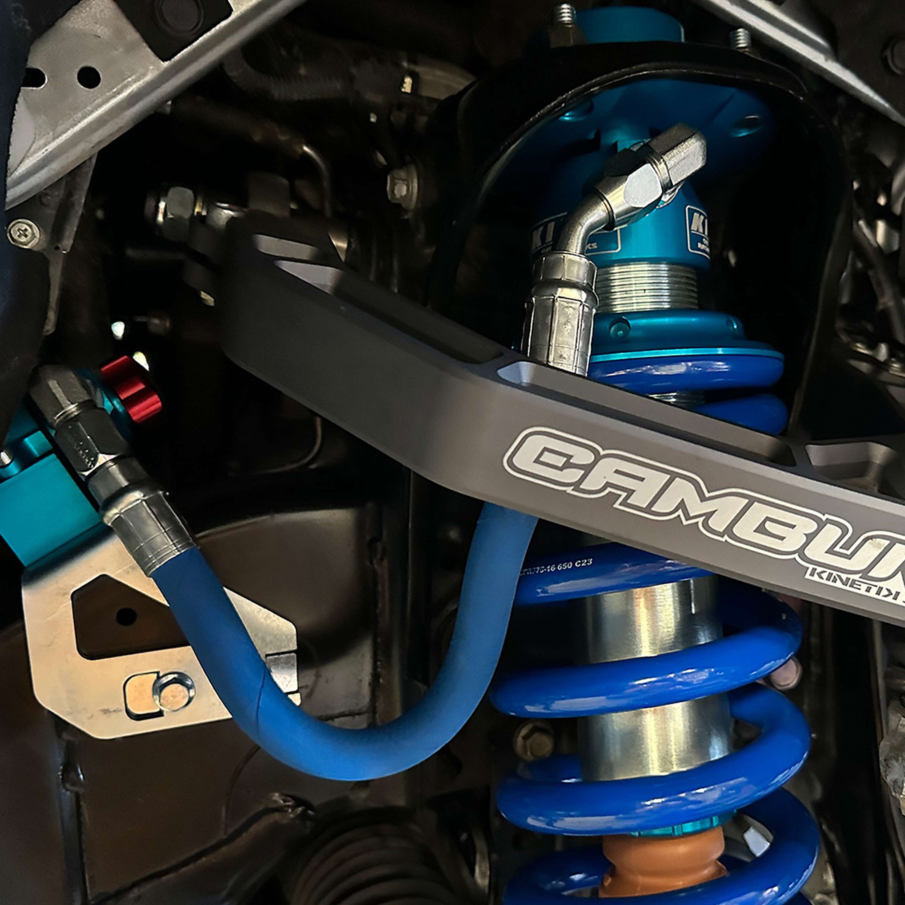 FR SPORT Camburg King 2.5 Kinetik Series suspension lift kit for 2022-2024 Toyota Tundra, includes coilovers and shocks.