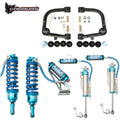 FR SPORT Camburg Toyota Tacoma 05-23 King 3.0 Performance Suspension Lift Kit with BJ UCA, showing components and installation parts.