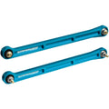 FR SPORT Camburg KINETIK rear billet suspension trailing arm kit for Toyota LC250, 4-Runner, Lexus GX550 in King Blue.