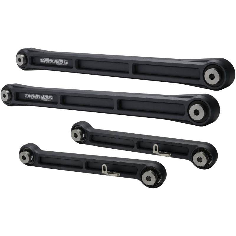 FR SPORT Camburg Toyota Tundra KINETIK Series rear billet trailing arm kit for 2022-2023 2WD/4WD suspension upgrade.
