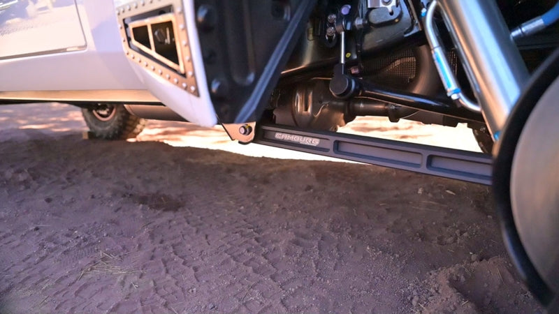 FR SPORT Camburg Toyota Tundra KINETIK Series rear billet trailing arm kit for 2022-2023 2WD/4WD suspension upgrade.