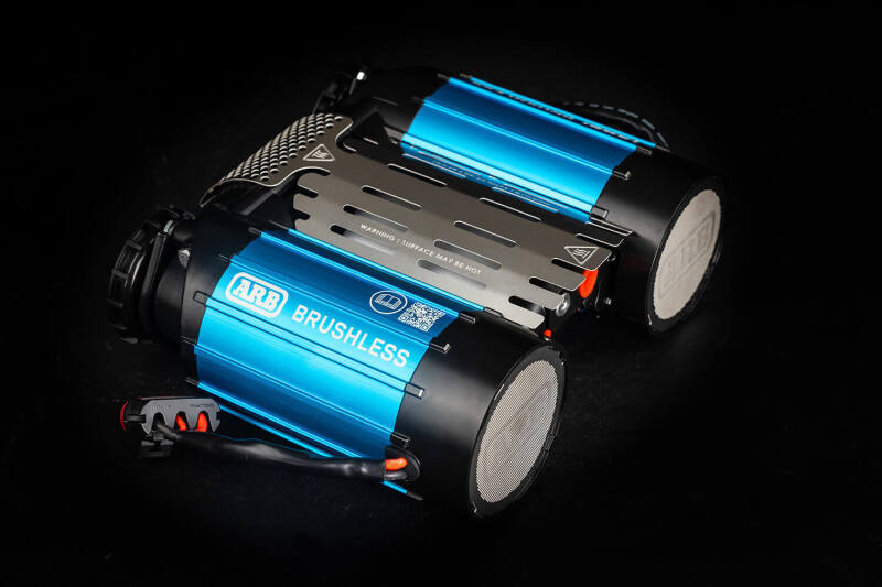 FR SPORT ARB Brushless Twin Motor 12V Tire Air Compressor Kit with portable on-board design and digital gauge.