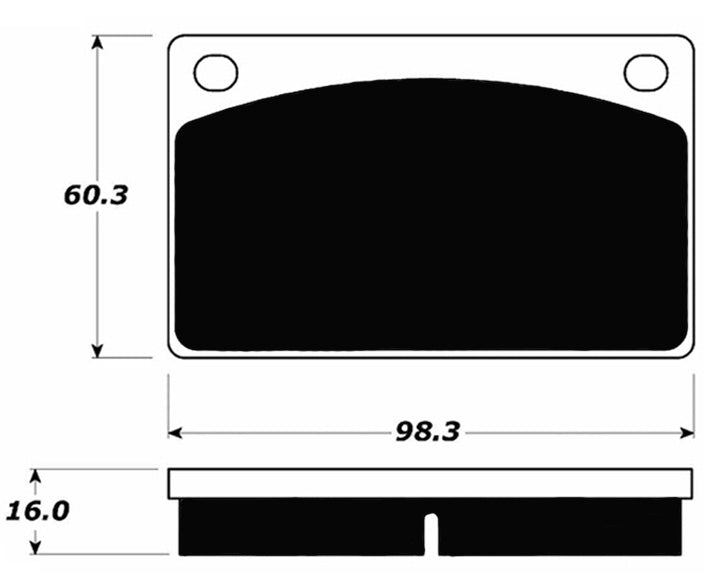 Porterfield Brake Pads for 1974 VOLVO 140 Series w/Girling System M/Cyl w/ 3 1/4 Flang