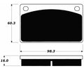 Porterfield Brake Pads for 1975 VOLVO 240 Series w/Solid Front Disc