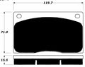 Porterfield Brake Pads for 1979 JAGUAR XJ-S