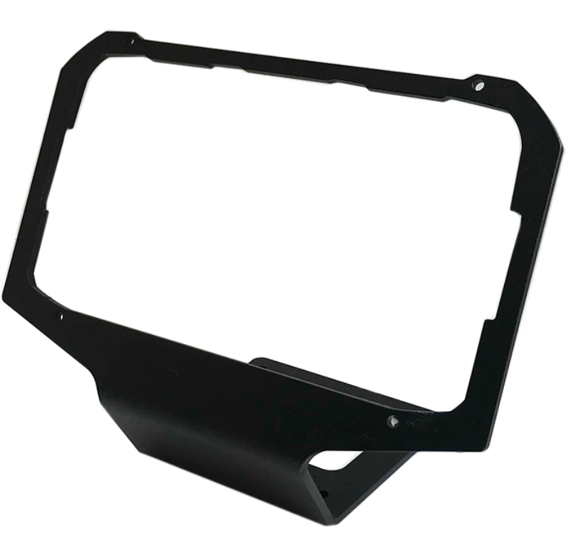 GGLighting CanAm X3 Elite FS and HDS Live GPS bracket mounted on side of vehicle, designed for secure installation and easy access