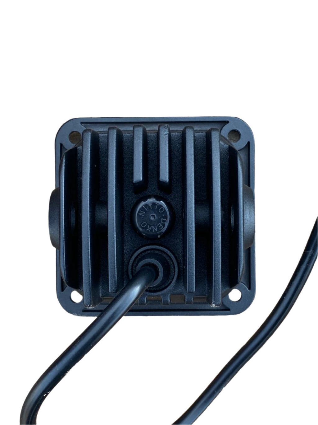 GGLighting RP20 LED Pod Flush Mount Plate for LED pod lighting installation, showing the sleek metal mounting plate.