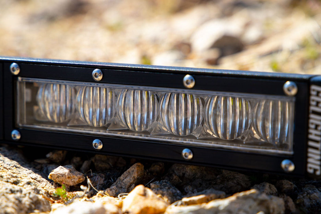 GGLighting 20-inch Race Series single-row LED light bar for off-road and automotive lighting.