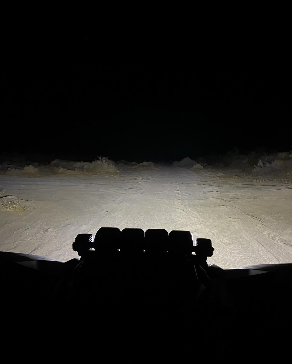 GGLighting Can-Am X3 universal shock tower bracket for LED pods or LED light bar, made in USA, mounted on shock tower.