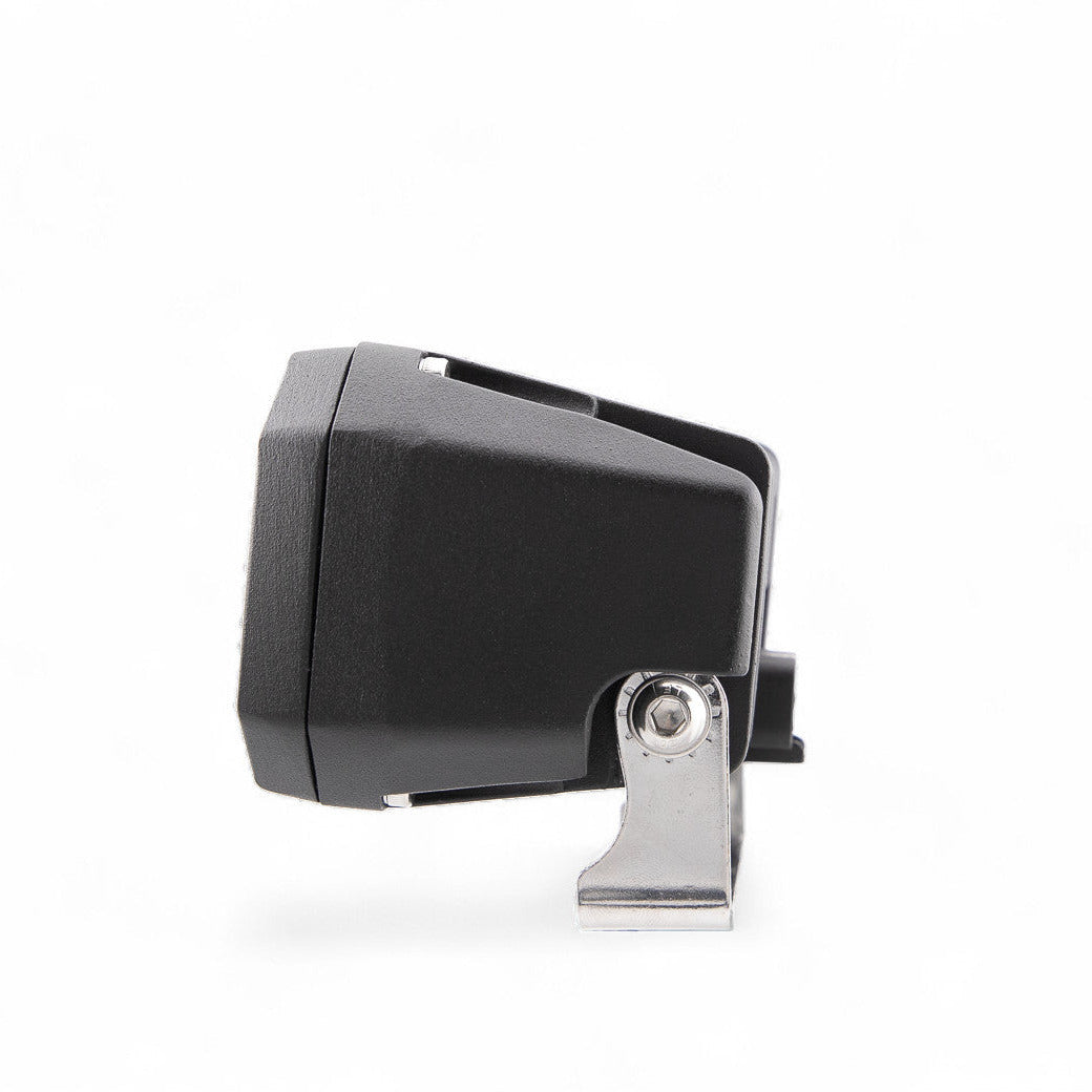 Pair of GGLighting GP20 LED pods with black housings, designed for off-road or automotive lighting applications.