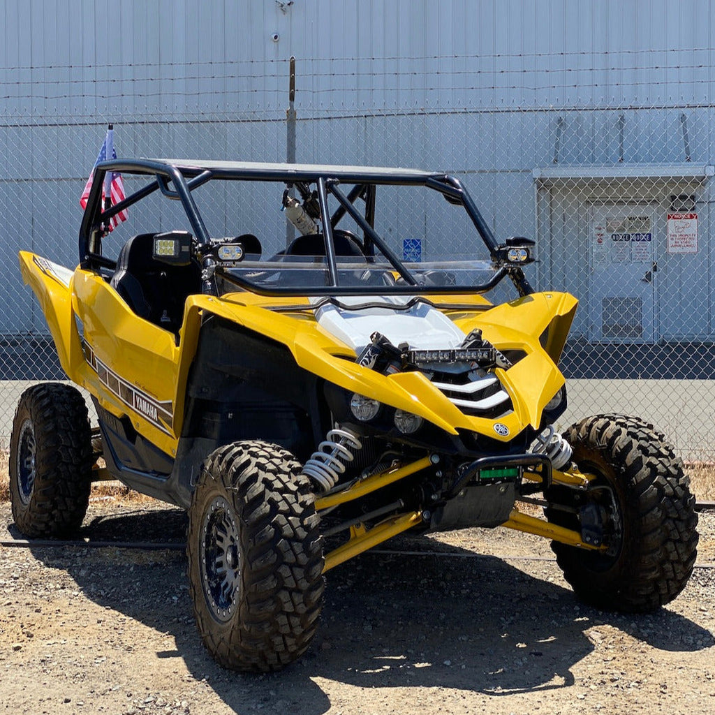 Pair of GGLighting GP20 LED Pods with no wiring harness, showing the compact, durable LED light units for off-road or vehicle lighting.