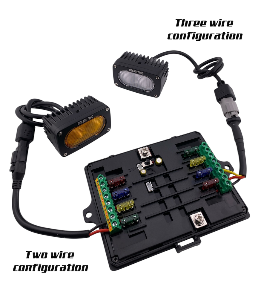 GGLighting 8-gang switch panel with RGB lighting, remote control, and Bluetooth app for customizable smart home lighting.