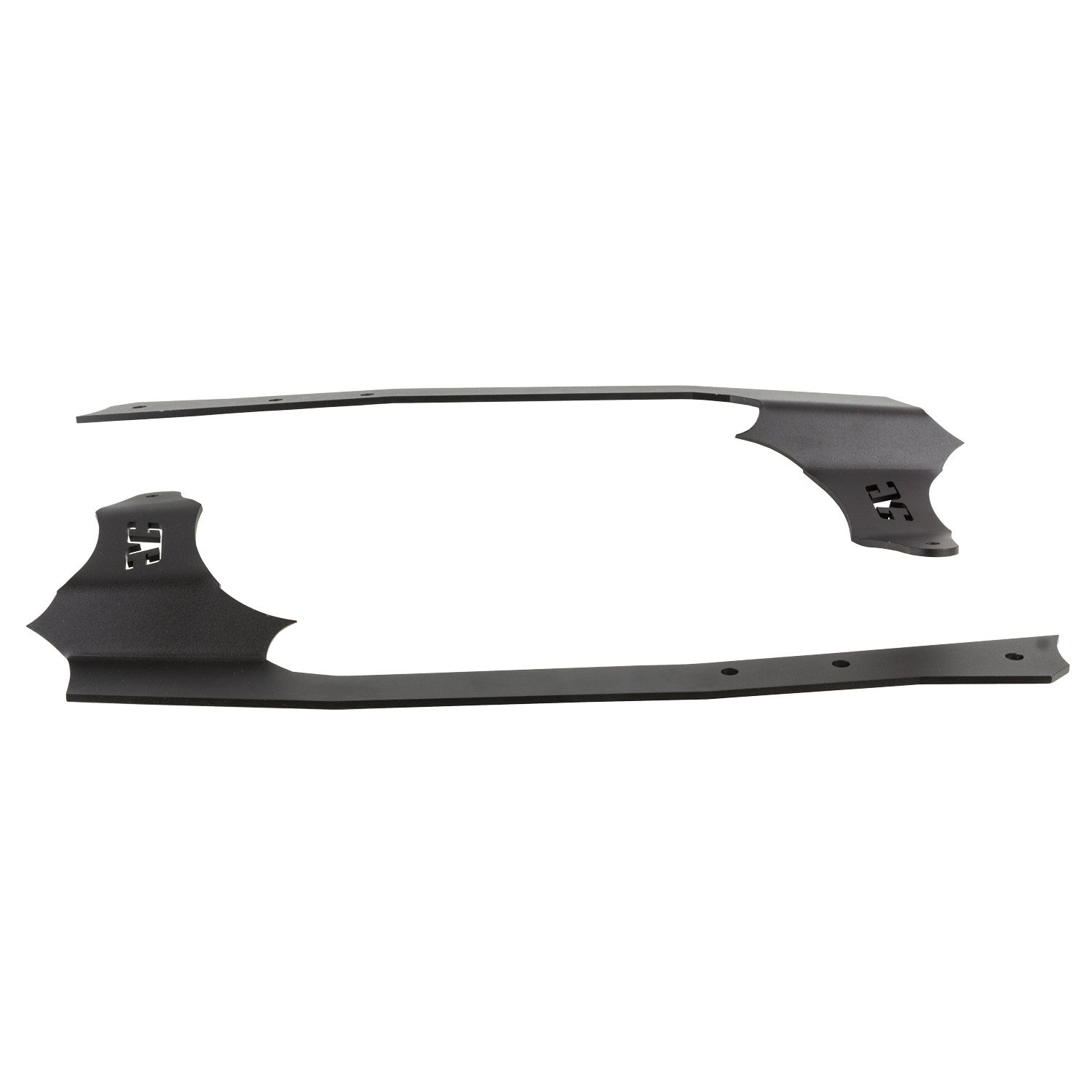 GGLighting Jeep Wrangler JK 2007-2018 roof mount with 50-inch straight LED light bar for off-road lighting.