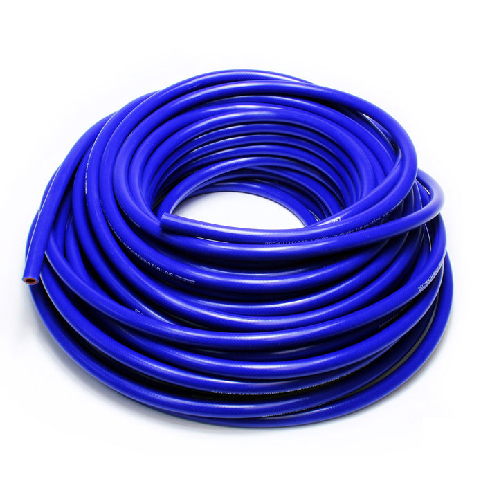 HPS High Temp 3/8" ID (9.5mm) Reinforced Silicone Heater Hose Blue