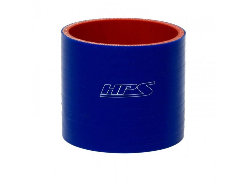 HPS 1-1/2" ID, 6" Length, Silicone Straight Coupler Hose, High Temp 4-ply Reinforced, 38mm ID, Blue
