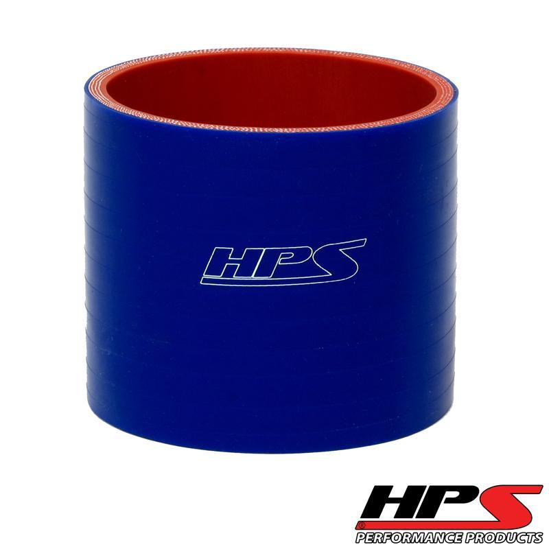 HPS 5" ID, 4" Length, Silicone Straight Coupler Hose, High Temp 4-ply Reinforced, 127mm ID, Blue