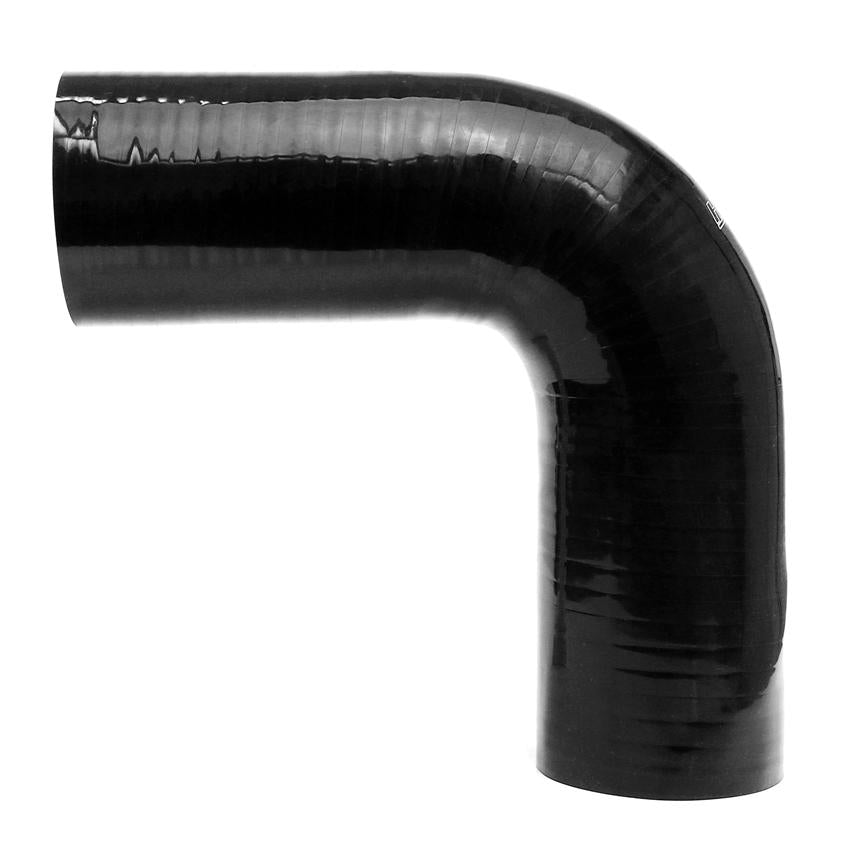 HPS Performance Products HPS 4-1/2" ID, Silicone 90 Degree Elbow Coupler Hose, High Temp 4-ply Reinforced