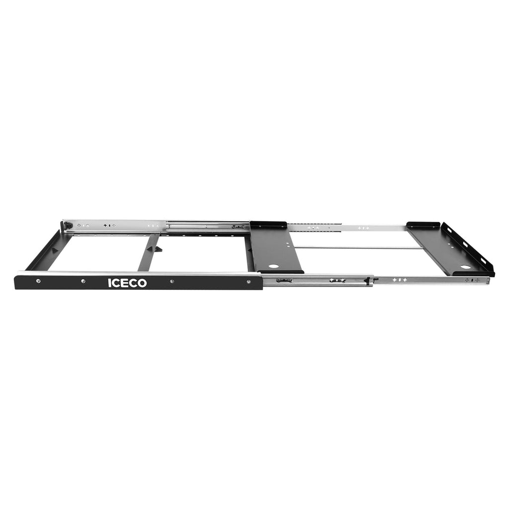 Inca Overland Outfitters APL55/VL60PRO slide mount accessory for ICECO appliances, shown in close-up view.