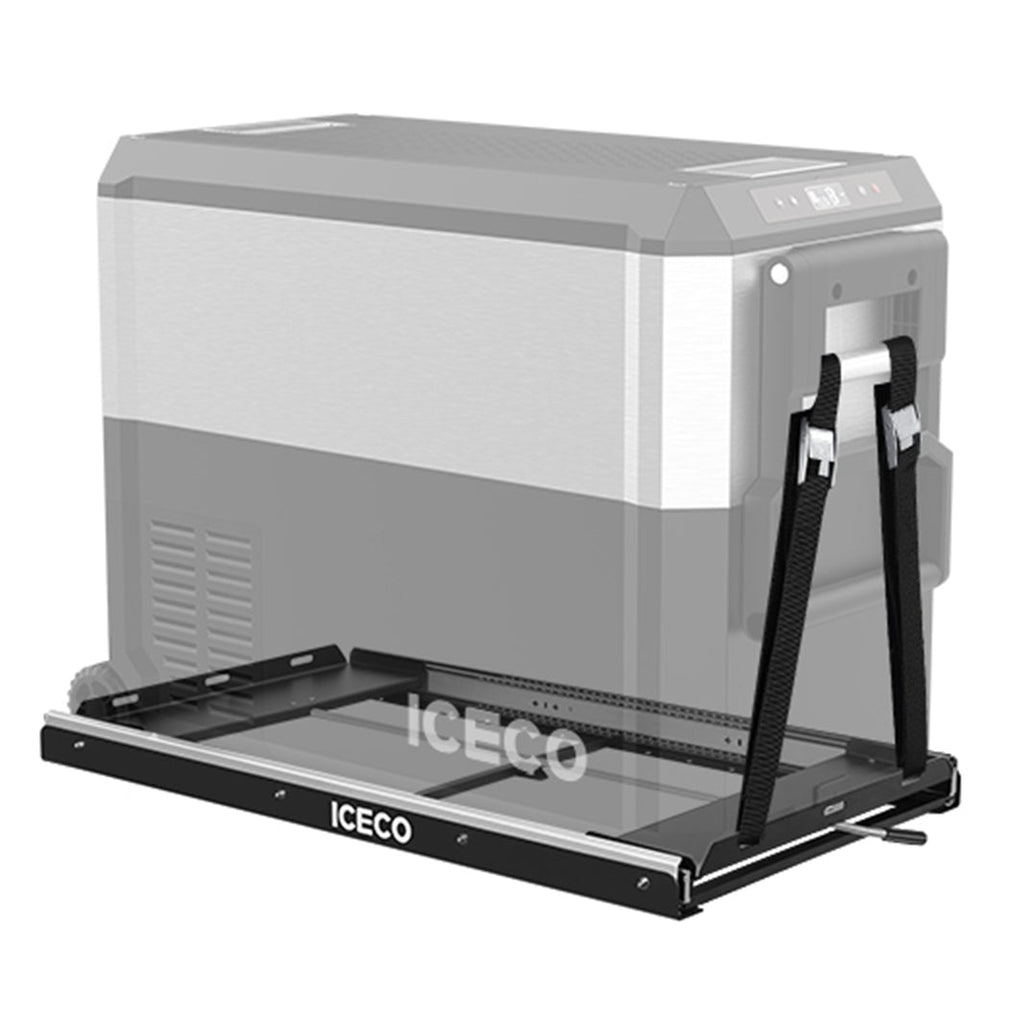 Inca Overland Outfitters JPPro/VL45/APL35/VL35Pro/VL45Pro fridge slide mount accessory for ICECO refrigerators.