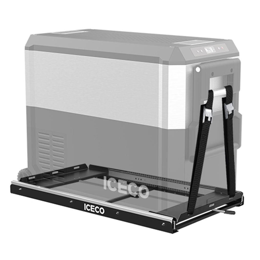 Inca Overland Outfitters JPPro/VL45/APL35/VL35Pro/VL45Pro fridge slide mount accessory for ICECO refrigerators.