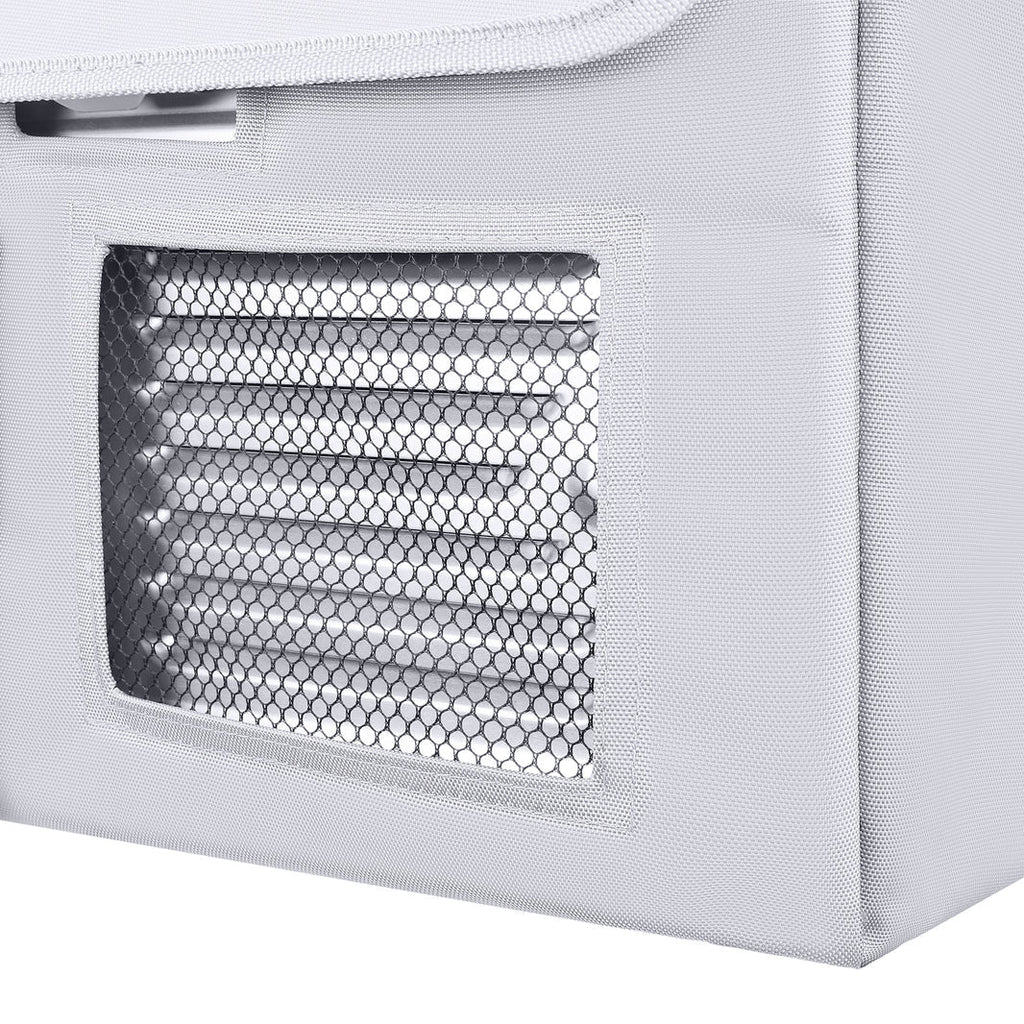 Gray insulated protective cover for appliances, designed by ICECO for Inca Overland Outfitters APL20 accessory.