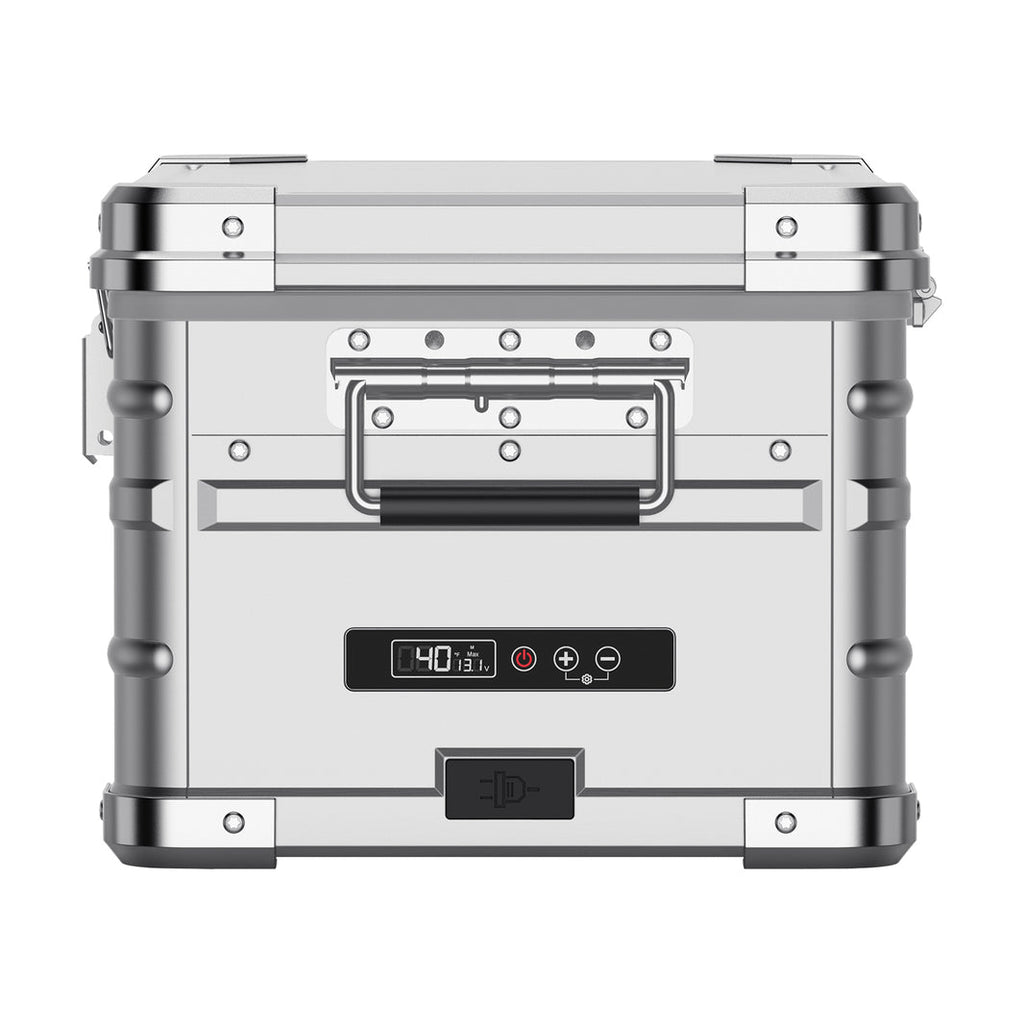 Inca Overland Outfitters APL20 Light Duty Aluminum Freezer, single zone, 20L capacity, silver portable freezer by ICECO.
