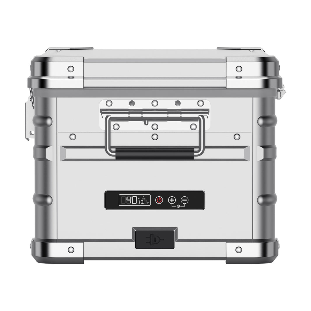 Inca Overland Outfitters APL20 Light Duty Aluminum Freezer, single zone, 20L capacity, silver portable freezer by ICECO.