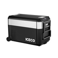 Inca Overland Outfitters JP40 PRO portable single zone freezer with cover, silver, 40L capacity from ICECO JP Pro Series.