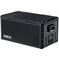 Inca Overland VL90ProD dual zone RV 12V fridge cooler by ICECO, black 90-liter portable fridge with digital control.