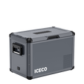 Inca Overland Outfitters VL45ProD dual zone portable freezer in gray, 35L and 45L capacity, from ICECO VL Pro Series.