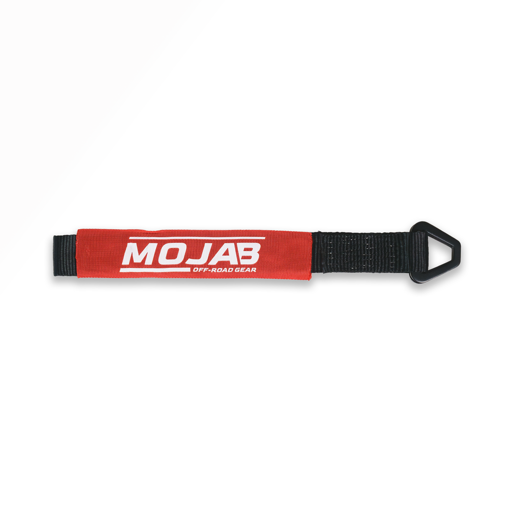 MOJAB OFFROAD 2" x 10' ratchet tie-down with closed hook and 2" x 39" axle tie-down set of 4 with lifetime warranty