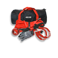 Extended Prime Recovery Kit by MOJAB OFFROAD with 5 recovery items, 4 storage bags, velcro tape, and lifetime warranty.