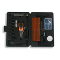 MOJAB OFFROAD 98-piece tire repair kit with tools and accessories for quick puncture repairs on vehicles.