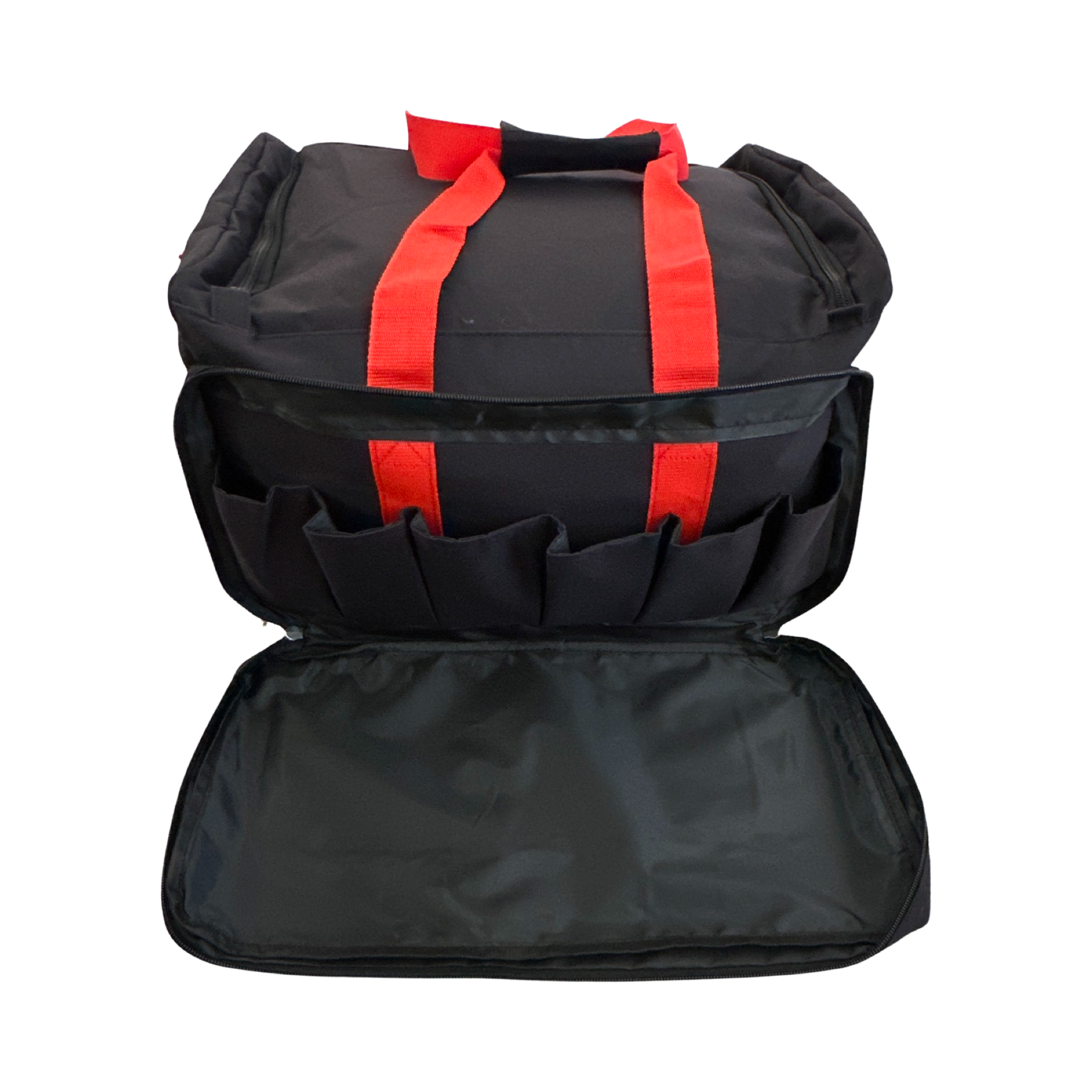 MOJAB OFFROAD Extreme Recovery Kit with 14 tools, 9 storage bags, and 4 Velcro tapes for vehicle recovery and off-road emergencies.