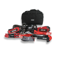 Heavy-duty MOJAB OFFROAD Recovery Kit with 14 tools, 9 storage bags, 4 Velcro tapes, designed for vehicle recovery and rescue.
