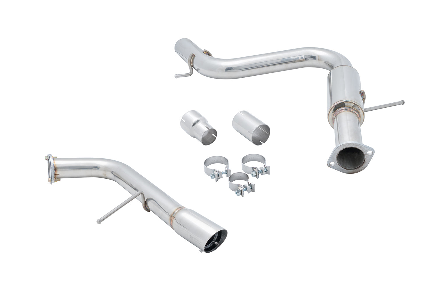 Megan Racing Cat-Back Exhaust for 2006-2009 Volkswagen GTI 2.0T SUS 304 Stainless Steel Dual 3" Tips 12 Month Warranty