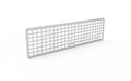 Alu-Cab side door Molle panel mounted on a vehicle door, designed for New Holland Overland off-road and utility applications.