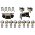 Riley Mountain Motorsports 4 Link Kit Dual Triangulated for off-road vehicles, showing the assembled suspension components.