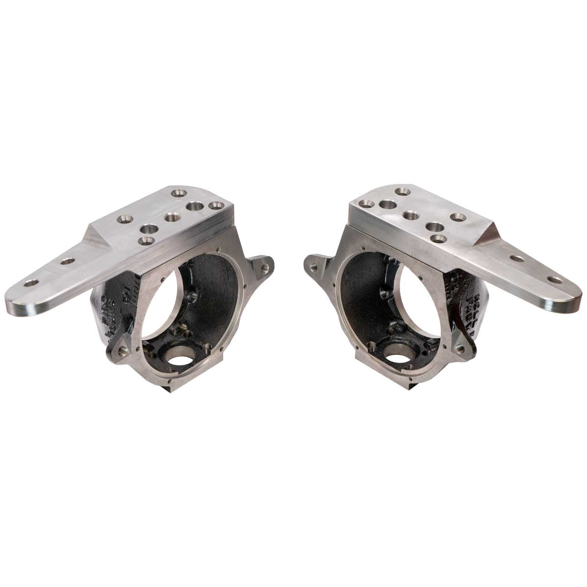 Riley Mountain Motorsports FJ80 Hellfire Knuckles for axles, featuring durable axle parts with a rugged black finish and detailed design.