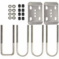 Toyota 79-83 front axle U-bolt flip kit for axle swap, includes U-bolts and hardware, designed for Toyota trucks.