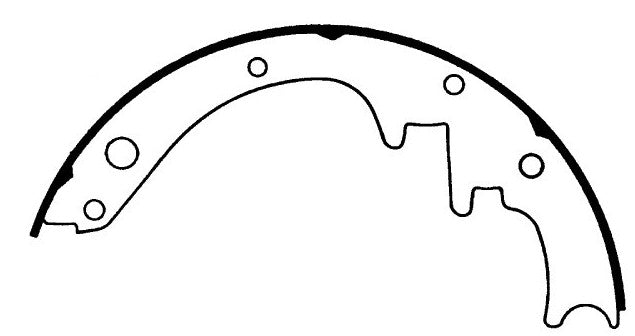 Porterfield Brake Shoes for 1969 FORD MUSTANG 250 V6